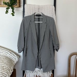Rachel Zoe Checkered Blazer